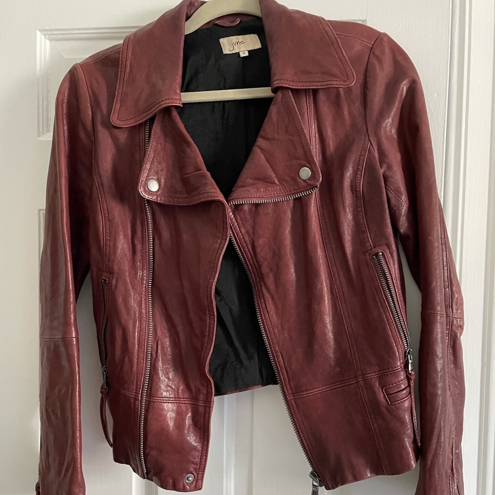 Leather Moto Jacket
